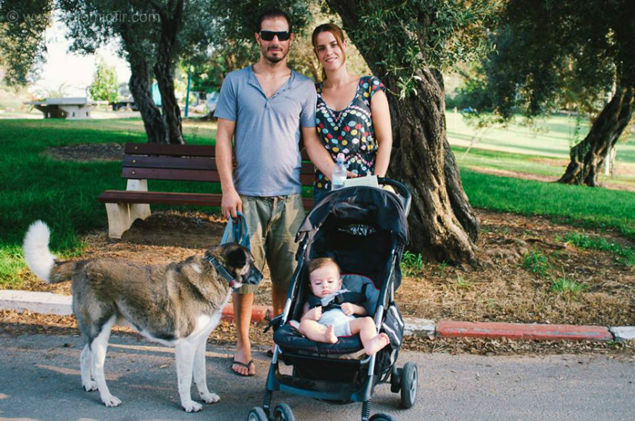 משפחת מן הצעירה בהרכב מלא.
צילום: שלומי אופיר